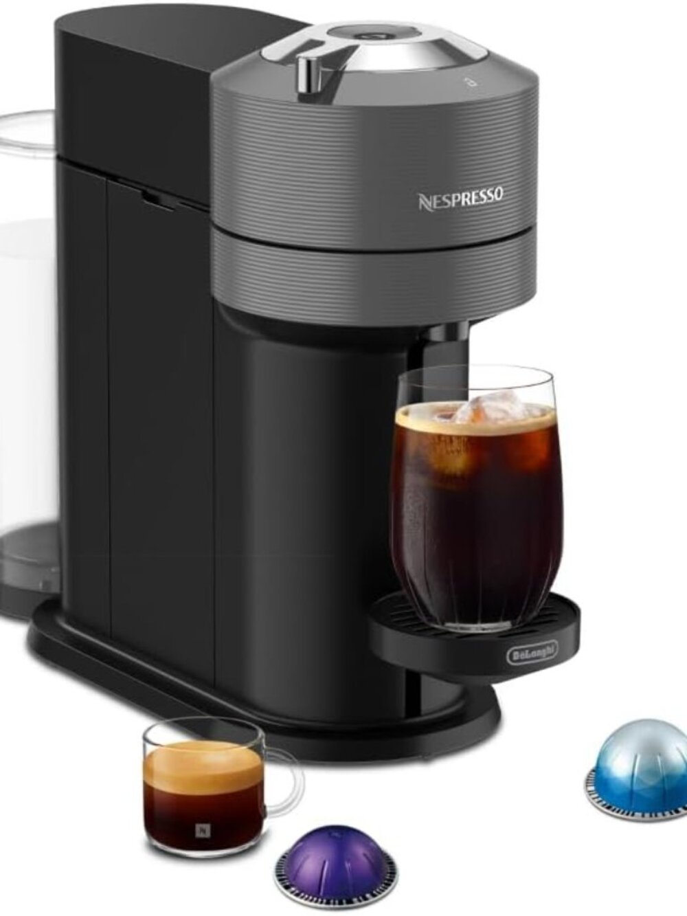 Nespresso - Vertuo Next Premium Coffee and Espresso Maker, 120V - Gray